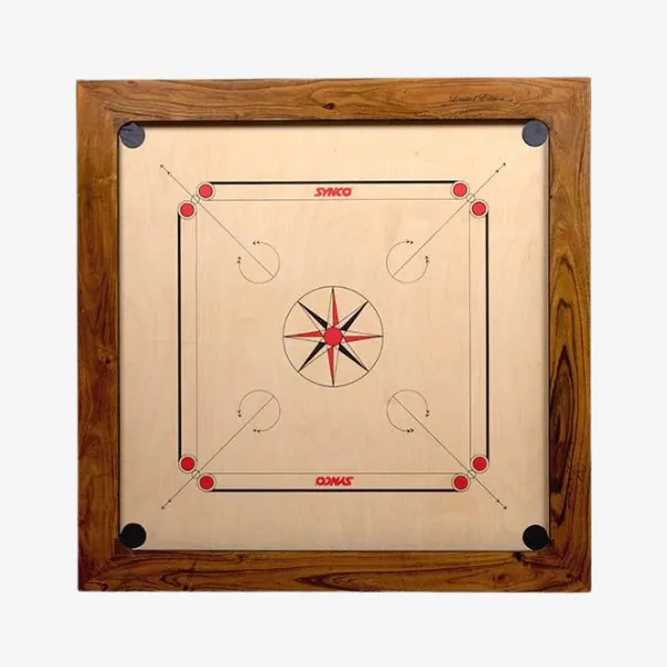 Synco Platinum Genius 20mm Carrom Board